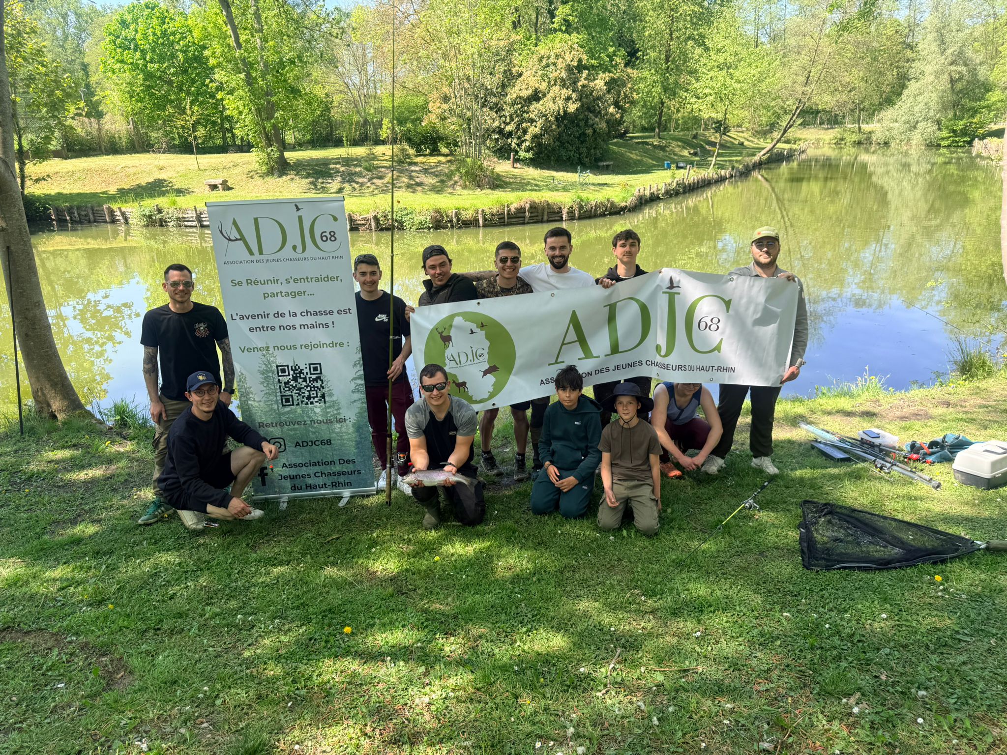 Journée détente ADJC68 : pêche, convivialité et nature Avril 2026